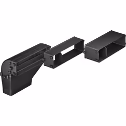 Bosch HEZ381401, Kit évacuation de hotte, Noir, 15 cm, 16 mm, 3,48 kg, 1 pièce(s)