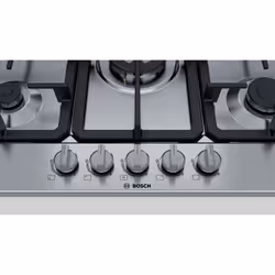Bosch Serie 4 PGQ7B5B90 plaque Acier inoxydable Intégré 75 cm Gaz 5 zone(s)