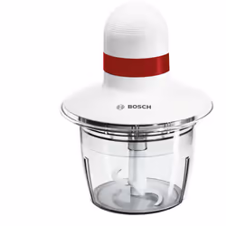 Bosch MMRP1000 hachoir électrique 0,8 L 400 W Rouge, Transparent, Blanc