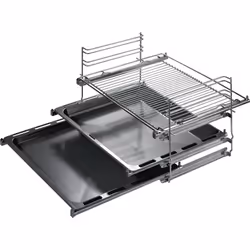 Bosch HEZ438301, Rails de guide pour four, Bosch, Aluminium, 290 mm, 400 mm, 100 mm