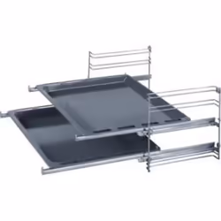 Bosch HEZ438201, Rails de guide pour four, Bosch, Aluminium