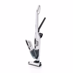 Bosch Serie 4 BBH32551, Sec, Filtrage, Sans sac, Métallique, Blanc, Batterie, 55 min