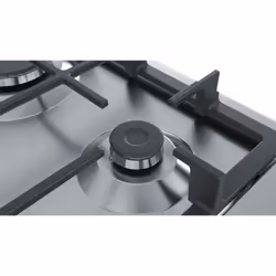 Bosch Serie 4 PGC6B5B90 plaque Acier inoxydable Intégré Gaz 3 zone(s)