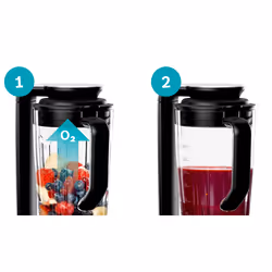 Bosch MMBV622M blender 1,5 L Mélangeur de table 1000 W Noir, Acier inoxydable - Vue supplémentaire 6