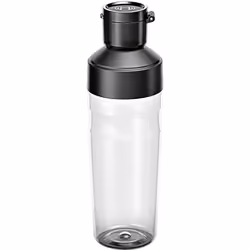 Bosch MMZV0BT1, 500 ml, Utilisation quotidienne, Noir, Transparent, Tritan, 198 g, 240 mm