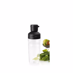 Bosch MMZV0BT1 gourde Utilisation quotidienne 500 ml Tritan Noir, Transparent