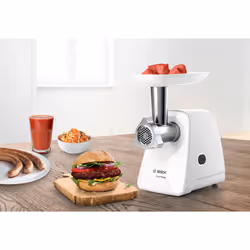 Bosch MFW2520W hachoir 1500 W Acier inoxydable, Blanc