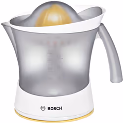 Bosch MCP3000N, Presse-agrumes, Blanc, Jaune, 0,8 L, Plastique, 25 W, 220-240 V