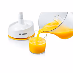 Bosch MCP3000N Centrifugeuse Presse-agrumes 25 W Blanc, Jaune - Vue supplémentaire 4