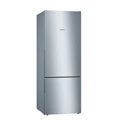 Bosch Serie 4 KGV58VLEAS réfrigérateur-congélateur Pose libre 503 L E Acier inoxydable