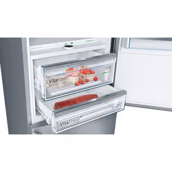 Bosch Serie 8 KGF56PIDP réfrigérateur-congélateur Pose libre 483 L D Acier inoxydable