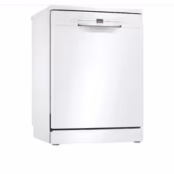 Bosch SMS2HTW72E, Pose libre, Taille maximum (60 cm), Blanc, Blanc, Boutons, 1,75 m