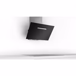 Bosch Serie 2 DWK87EM60 hotte Montée au mur Noir 669 m³/h B