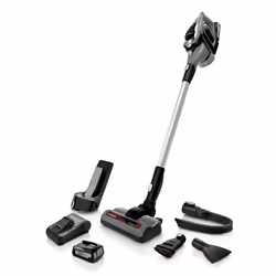 Bosch Serie 8 BCS812KA2, Sans sac, Noir, Argent, 0,4 L, Sec, Filtrage, 76 dB