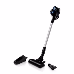 Bosch Serie 6 BBS611PCK, Sec, Filtre hygiénique, Filtrage, Allemagne, Sans sac, Bleu, Argent
