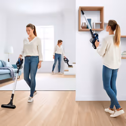 Bosch Serie 6 BBS611PCK aspirateur de table Bleu, Argent Sans sac - Vue supplémentaire 7