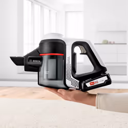 Bosch Serie 6 BCS611AM aspirateur balai et balai électrique Batterie Sec Sans sac Noir, Blanc 2,5 Ah - Vue supplémentaire 5