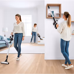 Bosch Serie 6 BCS611AM aspirateur balai et balai électrique Batterie Sec Sans sac Noir, Blanc 2,5 Ah - Vue supplémentaire 6