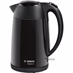 Bosch TWK3P423, 1,7 L, 2400 W, Noir, Acier inoxydable, Indicateur de niveau d'eau, Sans fil