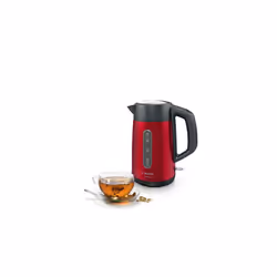 Bosch TWK4P434 bouilloire 1,7 L 2400 W Noir, Rouge