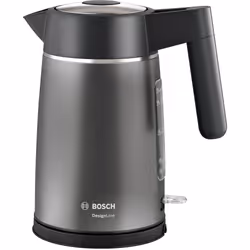 Bosch TWK5P475, 1,7 L, 2400 W, Gris, Acier inoxydable, Indicateur de niveau d'eau, Sans fil