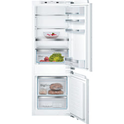 Bosch Serie 6 KIS77AFE0 réfrigérateur-congélateur Intégré 231 L E Blanc