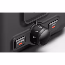 Bosch TAT3P423 grille-pain 2 part(s) 970 W Noir - Vue supplémentaire 5