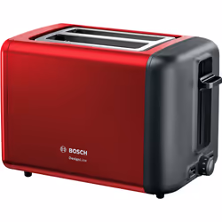 Bosch TAT3P424, 2 part(s), Noir, Rouge, Acier inoxydable, 970 W, 220-240 V, 300 mm