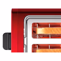 Bosch TAT3P424 grille-pain 2 part(s) 970 W Noir, Rouge - Vue supplémentaire 5