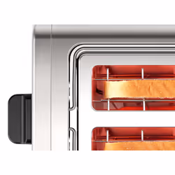 Bosch TAT4P420 grille-pain 2 part(s) 970 W Noir, Acier inoxydable