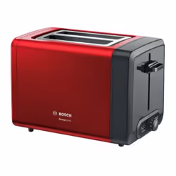 Bosch TAT4P424DE, 2 part(s), Noir, Rouge, Niveau, Rotatif, 970 W, 220 - 240 V, 50 - 60 Hz