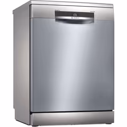 Bosch Serie 6 SMS6EDI06E, Pose libre, Taille maximum (60 cm), Acier inoxydable, Acier inoxydable, Boutons, LED
