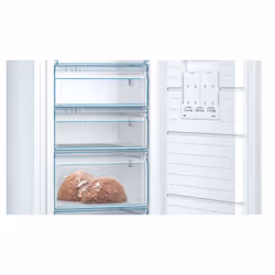 Bosch Serie 4 GSN58VWEV congélateur Congélateur vertical Pose libre 366 L E Blanc - Vue supplémentaire 4