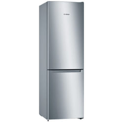 Bosch Serie 2 KGN36NLEA réfrigérateur-congélateur Pose libre 305 L E Acier inoxydable