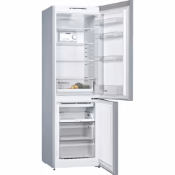 Bosch Serie 2 KGN36NLEA réfrigérateur-congélateur Pose libre 305 L E Acier inoxydable