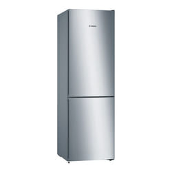 Bosch Serie 4 KGN36VLEA réfrigérateur-congélateur Pose libre 326 L E Acier inoxydable