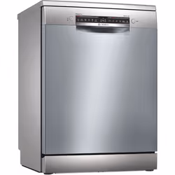 Bosch Serie 4 SMS4HCI52E, Pose libre, Taille maximum (60 cm), Argent, Argent, Boutons, Tactile, 1,75 m