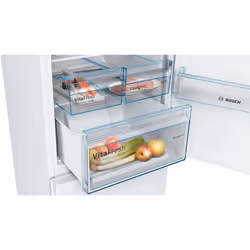 Bosch Serie 4 KGN36XWEP réfrigérateur-congélateur Pose libre 326 L E Blanc