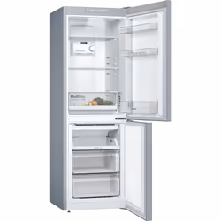 Bosch Serie 2 KGN33NLEB réfrigérateur-congélateur Pose libre 282 L E Acier inoxydable - Vue supplémentaire 6
