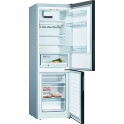 Bosch Serie 4 KGV36VBEAS réfrigérateur-congélateur Pose libre 308 L E Noir