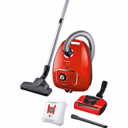 Bosch BGBS4PET1, 600 W, Aspirateur réservoir cylindrique, Sec, Sac à poussière, 4 L, HEPA