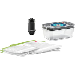 Bosch MSZV6FS1 boîte hermétique alimentaire Rectangulaire Régler 1 L Noir, Vert, Gris, Transparent