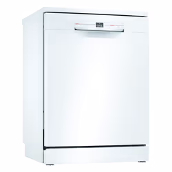 Bosch Serie 2 SMS2ITW33E, Pose libre, Taille maximum (60 cm), Blanc, Blanc, Boutons, 1,75 m