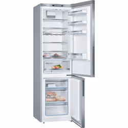 Bosch Serie 6 KGE39AICA réfrigérateur-congélateur Pose libre 343 L C Acier inoxydable