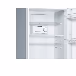Bosch Serie 2 KGN34NLEB réfrigérateur-congélateur Pose libre 300 L E Acier inoxydable