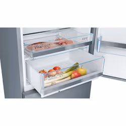 Bosch Serie 6 KGE49AICA réfrigérateur-congélateur Pose libre 419 L C Acier inoxydable - Vue supplémentaire 5