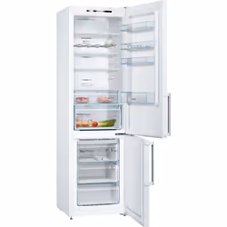 Bosch Serie 4 KGN39VWEQ réfrigérateur-congélateur Pose libre 368 L E Blanc