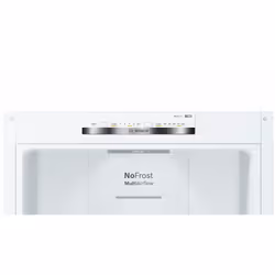 Bosch Serie 4 KGN39VWEQ réfrigérateur-congélateur Pose libre 368 L E Blanc