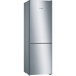 Bosch Serie 4 KGN36VLED réfrigérateur-congélateur Pose libre 326 L E Acier inoxydable