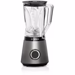 Bosch Serie 4 MMB6141S, Mélangeur de table, 1,5 L, Fonction d'impulsion, Pileur de glace, 1 m, 1200 W